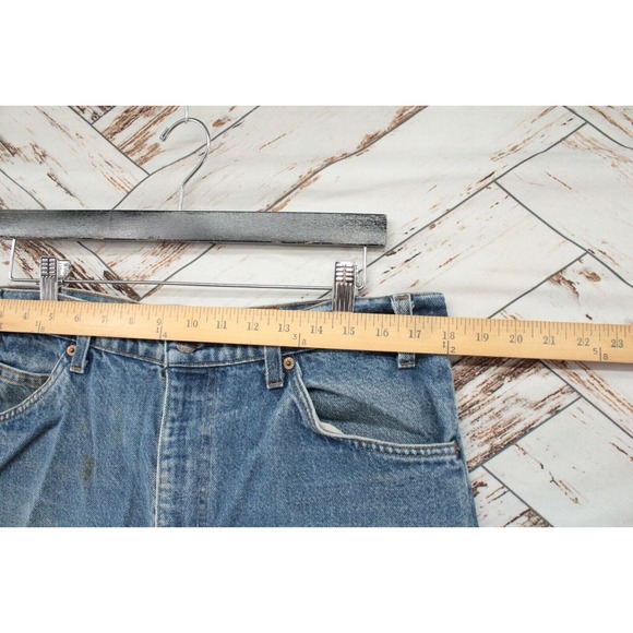 Vintage Levi's Mens Orange Tab Jeans 20517-0217 SZ 38X30 MADE IN USA - Picture 11 of 16